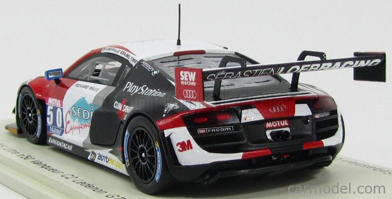 Miniature 1/43 Spark Audi R8 LMS Ultra - Sébastien Loeb #50 - Ledenon 2014