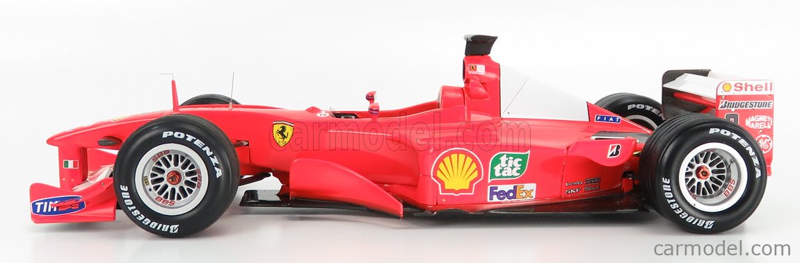 MATTEL HOT WHEELS N2074 Scale 1/18 | FERRARI F1 F2000 N 3