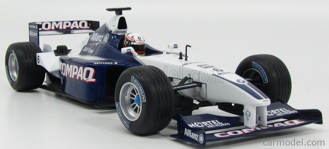 HOT WHEELS 1:18 FORMULA 1 RACING BMW WILLIAMS FORMULA 1 TEAM W/ AUTHEN –  Petersen Automotive Museum Store