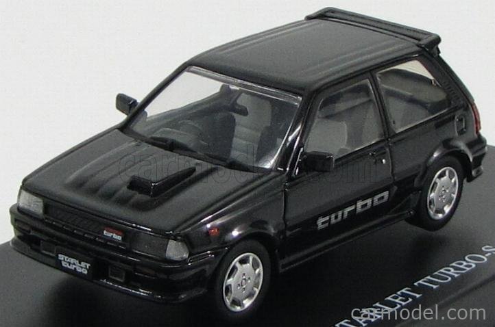Details about   Mini Car Toyota Starlet Turbo S 1986 1/43 Scale Box Display Diecast Vol 187
