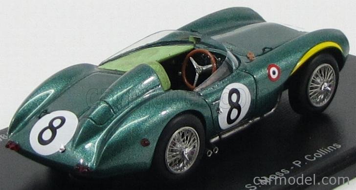 ASTON MARTIN - DB3 S 2.9L TEAM ASTON MARTIN LTD N 8 2nd 24h LE MANS 1956  S.MOSS - P.COLLINS