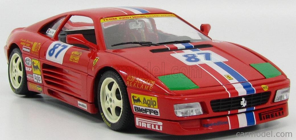 Burago フェラーリ348tb 1989 Burago フェラーリ348tb 1989 Burago 1989 Red Ferrari 348 TB 1