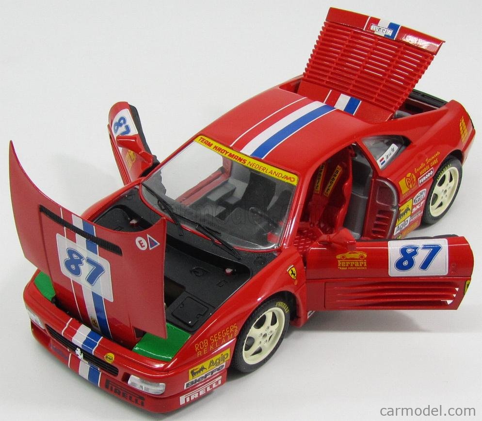 Burago フェラーリ348tb 1989 Amazon | Bburago 1/18 Ferrari 348 TB Stradale 1989 Red