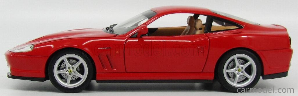 MATTEL HOT WHEELS 25734 Scale 1/18 | FERRARI 550 MARANELLO 1998 RED