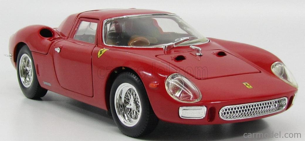 Hot Wheels Ferrari 250 LM Rouge, échelle 1:18, Années 60, état D'occasion