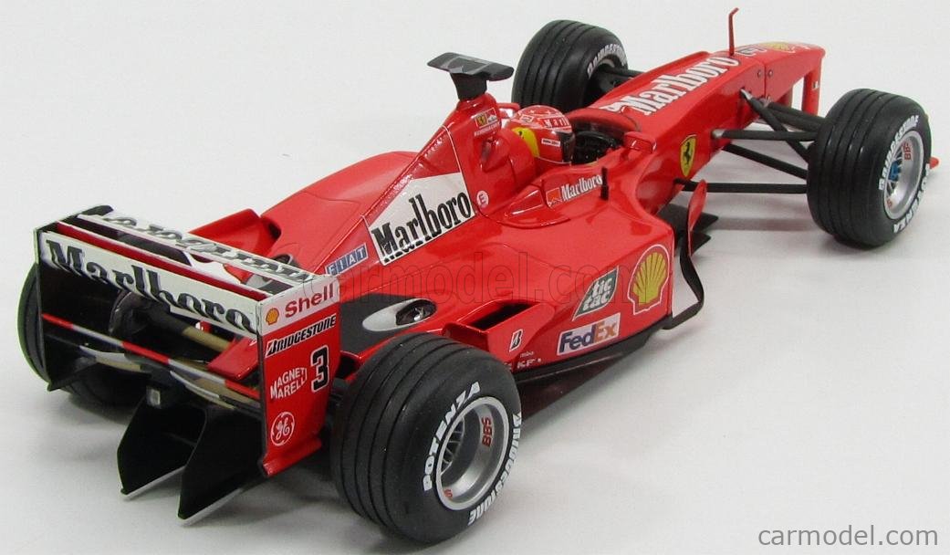 Ferrari F1-2000 GP  2000 World Champion  M.Schumacher 26737 1/18 Hot Wheels 
