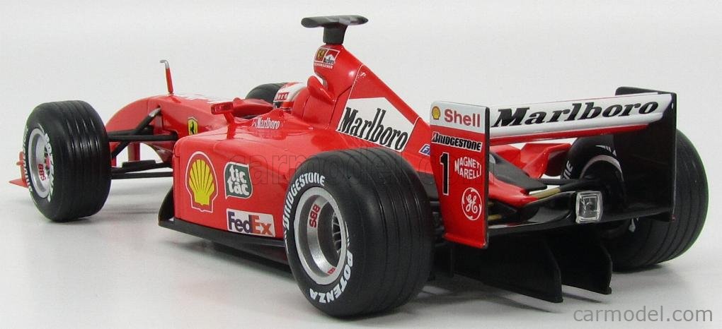 MATTEL HOT WHEELS 50202 Scale 1/18 | FERRARI F1 F2001 N 1