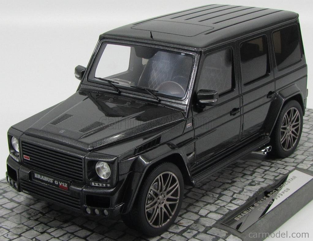 人気絶頂 ○ 1/18 ブラバス 〓 G V12 800 ワイドスター 〓 BRABUS