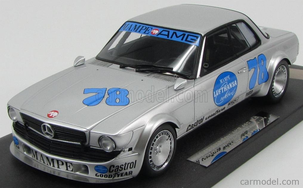 Minichamps Scale 1 18 Mercedes Benz 450slc Amg C107 Mampe Lufthansa N 78 Touring Cars Em 4h Mona 1978 H Heyer C Schickentanz Silver