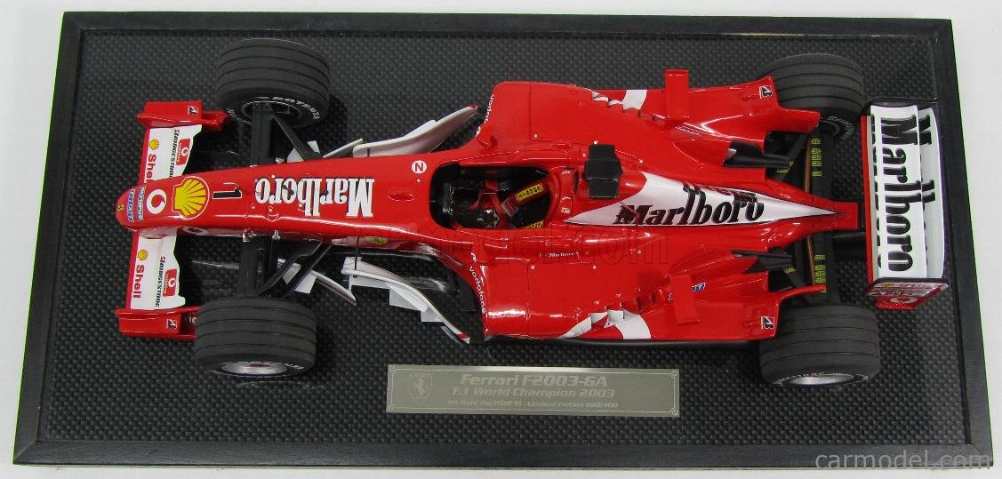 MG-MODEL MGMP01 Scale 1/12 | FERRARI F1 F2003-GA N 1 MICHAEL