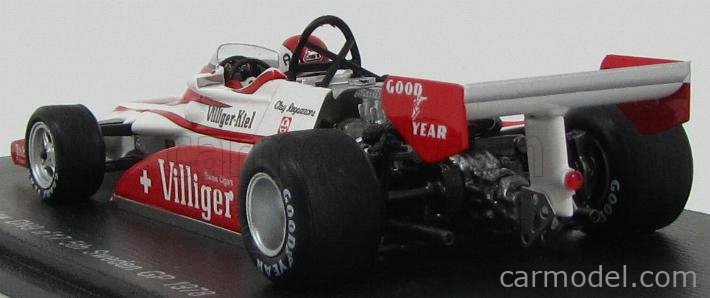 Spark 1:43 Clay Regazzoni Shadow DN9 #17 5th Sweden GP