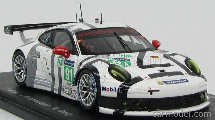 Porsche 911 RSR (991) N°91 - Le Mans 2014 - Spark S4229 - 1/43 - RARE