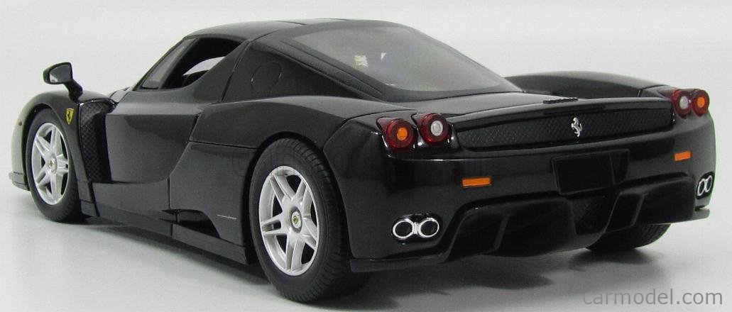 MATTEL HOT WHEELS B6055-BK Scale 1/18 | FERRARI ENZO 2005 BLACK