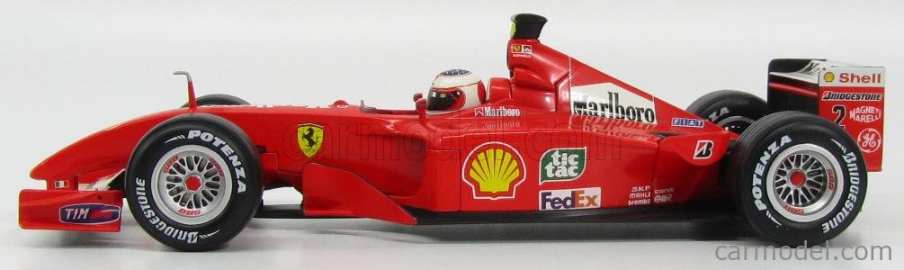 Hotwheels FERRARI F1 F2001 Rubens Barrichello 2001 newest Grand Prix Italy Car Incased!