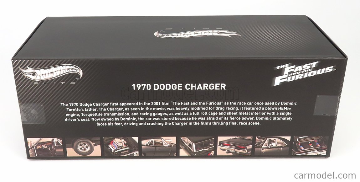 Fast and Furious Dodge Charger R/T - 1/18 - Elite - BLY21