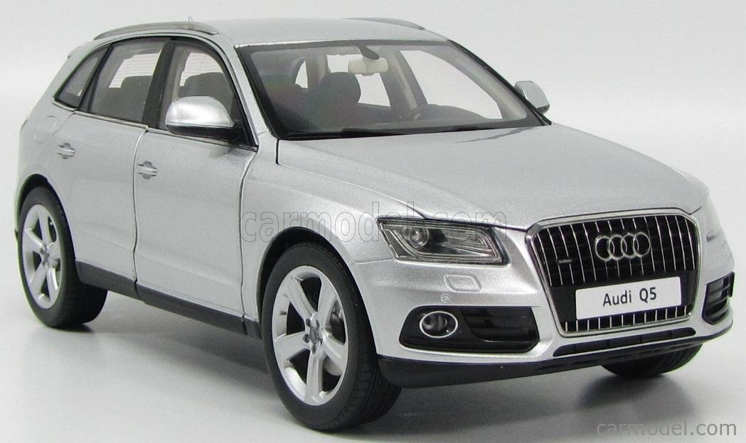 Modellino Kyosho 1:18 Audi Q5 S-Line Facelift 2013 Ice Silver (nuovo, Scatola Originale)