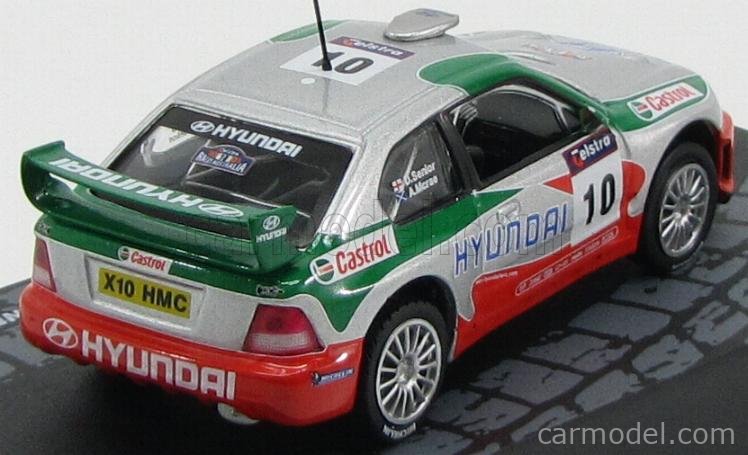 EDICOLA PASRACOL053 Scale 1/43 | HYUNDAI ACCENT WRC2 N 10 RALLY ...
