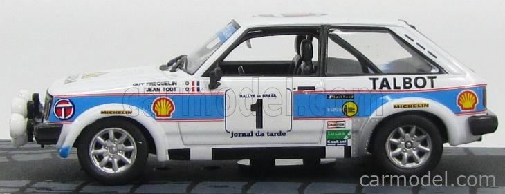 SILHOUETTE F n° 3001 Talbot Lotus Corse #2 1981 Todt Kit monté white metal 1/43
