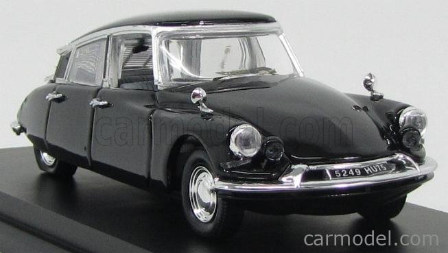 RIO-MODELS 4451 Scale 1/43 | CITROEN DS19 PRESIDENTIAL CAR ATTEMPT CHARLES  DE GAULLE 1962 - WITH BULLET HOLES BLACK