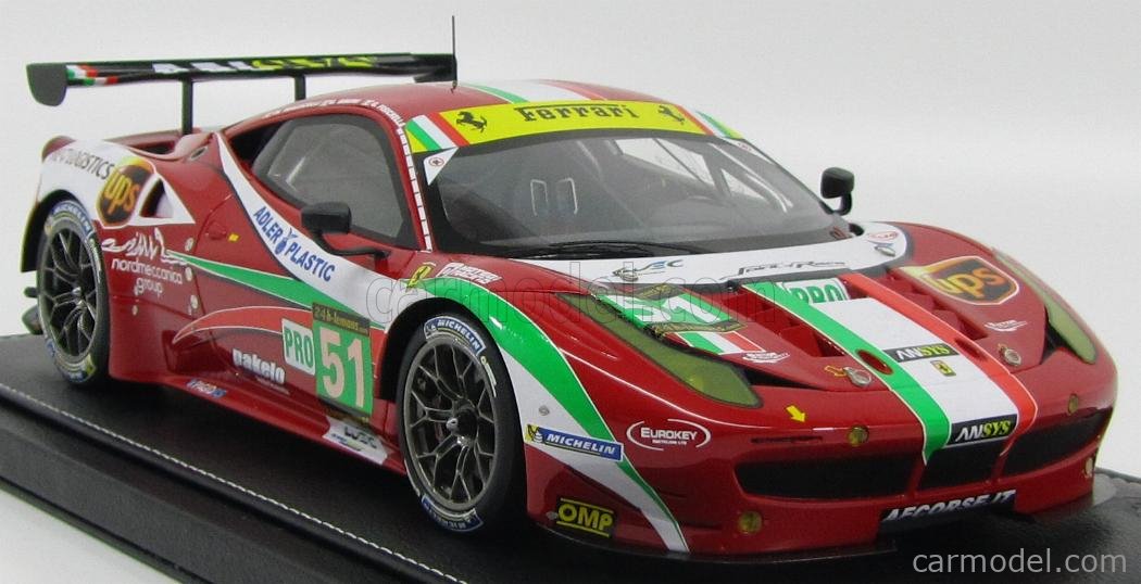 BBR-MODELS P1875 Scale 1/18 | FERRARI 458 ITALIA GT2 TEAM AF CORSE