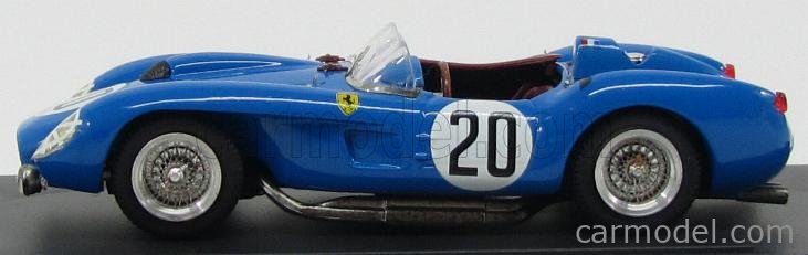 Ferrari 250 TR Le Mans 1958 #20 – 1:43 Diecast Model by BANG – Blue – Made in Italy – Original Box – Vintage Collectible
