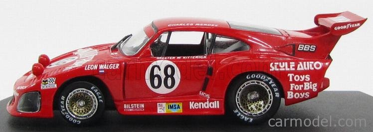 Spark 1/43 Porsche 935K3/79 #68 – 24h Le Mans 1980 – Mendez McKitterick Walger
