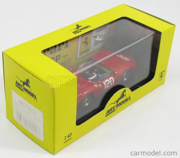 ART-MODEL ART022 Scale 1/43 | FERRARI 196SP SPIDER ch.0804 N