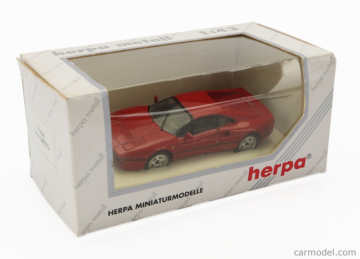 ミニカー herpa Ferrari 288 GTO HERPA 070058 Scale 1/43 | FERRARI 288 GTO 1984 RED