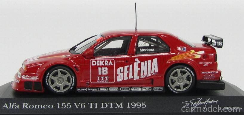 ALFA ROMEO - 155 V6 TI N 18 PRESENTATION SEASON DTM 1995 S.MODENA