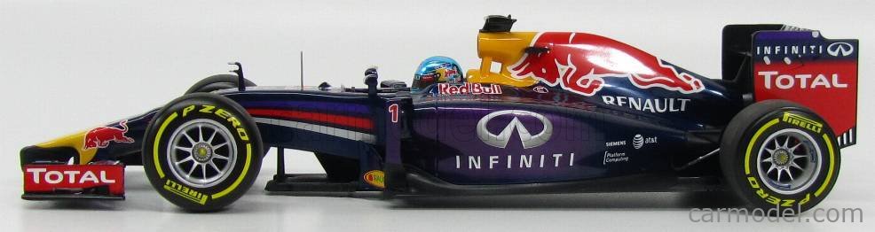 RED BULL - F1 RB10 N 1 SEASON 2014 SEBASTIAN VETTEL