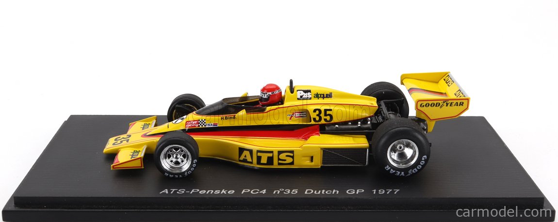 Spark S3963 1/43 Rial ARC2 No.39 Entraînement Belgique Gp 1989 Pierre