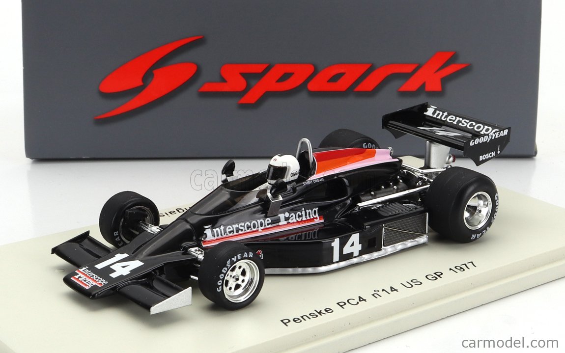日本未発売 F1マシンコレクション Penske ATS PC4 1977年 SPARK-MODEL