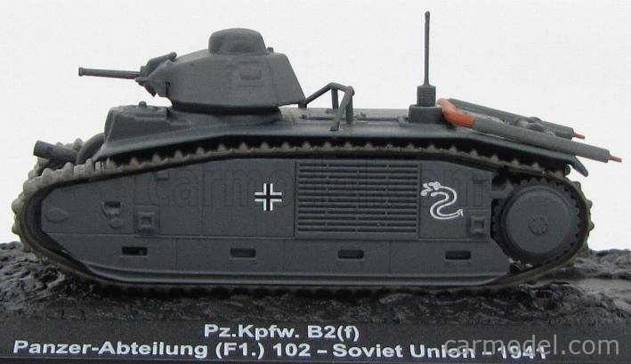 Scala 1/72 Panzer-Abtellung Soviet Union 1941 f DIE CAST TANK Pz.Kpfw.B2 