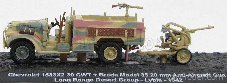 Edicola Blindcombat036 Scala 172 Chevrolet Truck 1533x2 30 Cwt