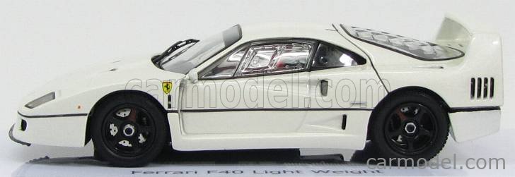 KYOSHO 05042PW Scale 1/43 | FERRARI F40 LIGHT WEIGHT VERSION 1988 PEARL ...