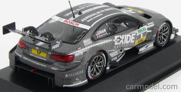 Miniature Minichamps BMW M3 DTM Team RBM Joey Hand 2013 - Échelle 1:43 - Neuf Avec Boîte D'origine