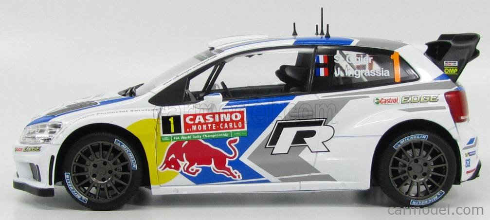 VW  POLO  R  WRC  モンテカルロ2015   1/18  ノレブ Norev 188478 Volkswagen Polo R WRC 2015 - Monte Carlo - No