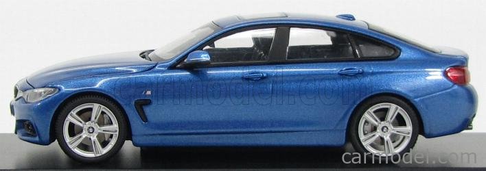 BMW 4er Gran Coupe F36-2014-18 Estoril Blau II blue metallic 1:43 Kyosho 