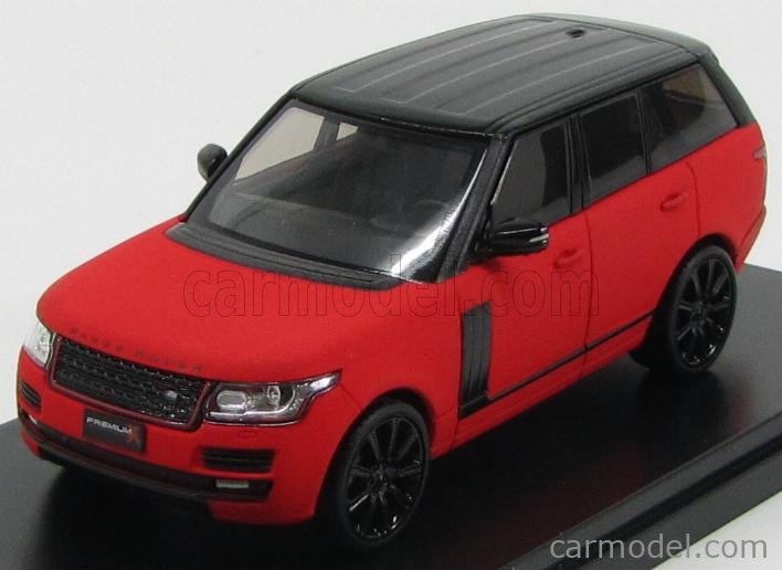 PREMIUM-X PRD405 Scale 1/43 | LAND ROVER RANGE L405 2014 MATT RED BLACK