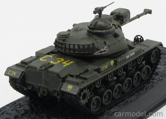 Danang Scale model tank 1:72  M48 A3 Patton 2 Vietnam - 1968 