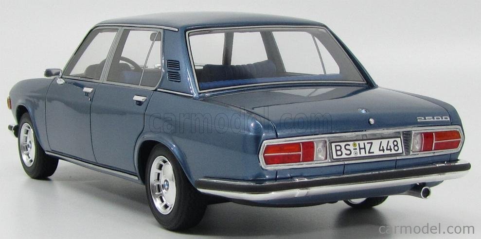 BoS-MODELS BOS030 Scale 1/18 | BMW 2500 (E3) 1969 BLUE MET