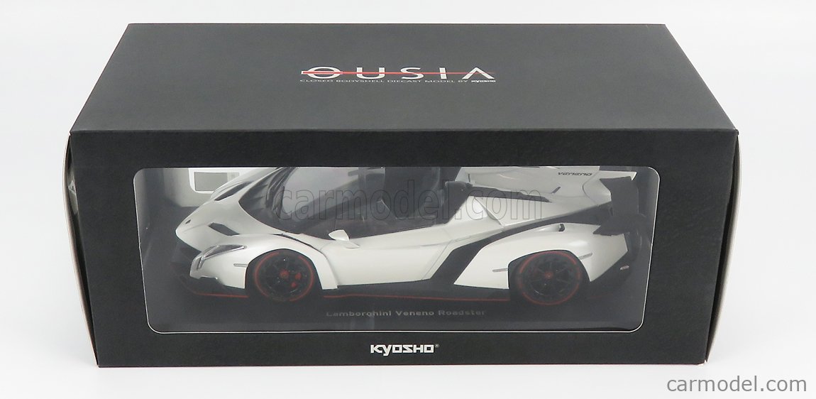 KYOSHO 09502W Scale 1/18 | LAMBORGHINI VENENO ROADSTER