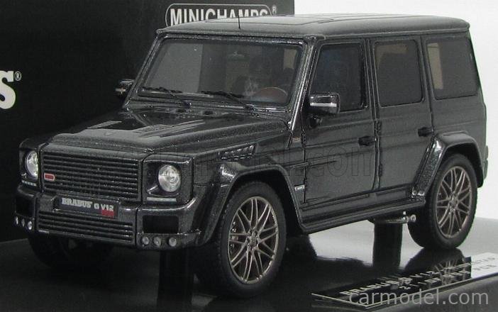 Minichamps BRABUS G V12 800 WIDESTAR 1/18 - Résine Grise - Collection