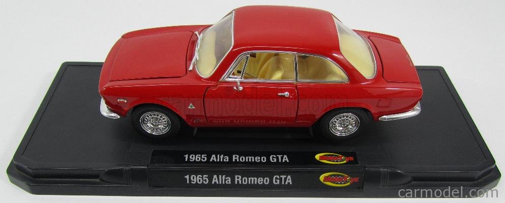 Miniature Mebetoys - Alfa Romeo Giulia TI Rouge (1/43) - En Boîte