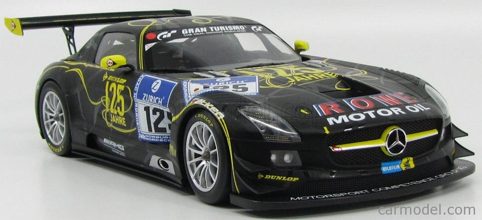 Rowe Racing Sls Amg MINICHAMPS 151133125 Echelle 1/18 | MERCEDES BENZ SLS AMG GT3 TEAM ROWE ...