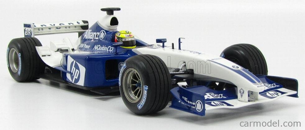 HotWheels 1:18 J.-P. Montoya Williams BMW FW25 formula 1