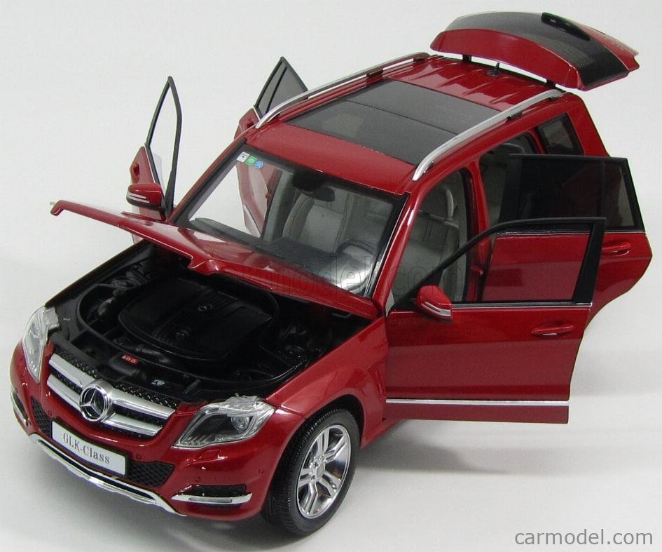 WELLY 11008MB-RM Scale 1/18 | MERCEDES BENZ GLK-CLASS 2009 RED MET