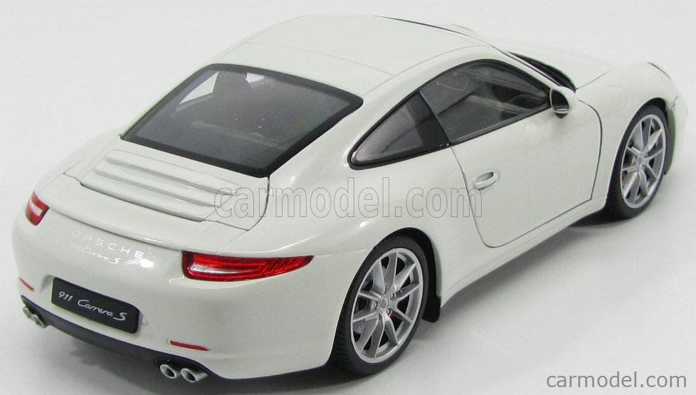 Welly Wewh Scale 1 18 Porsche 911 991 Carrera S 13 White
