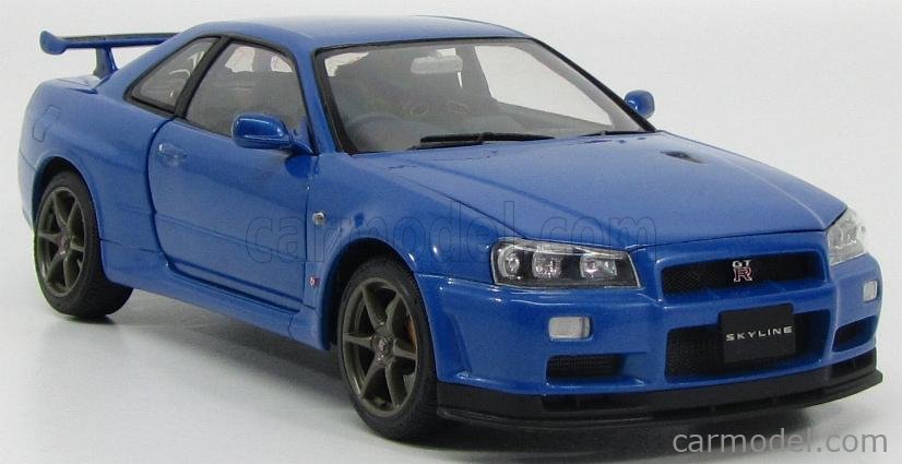EBBRO EB24016 Scale 1/24 | NISSAN SKYLINE R34 GT-R V-SPEC II