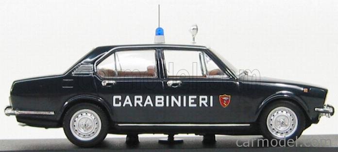 ALFA ROMEO ALFETTA 1.8 1972 CARABINERI Police Italienne MINICHAMPS 1:43